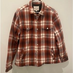 Men’s Puffer Flannel Jacket
